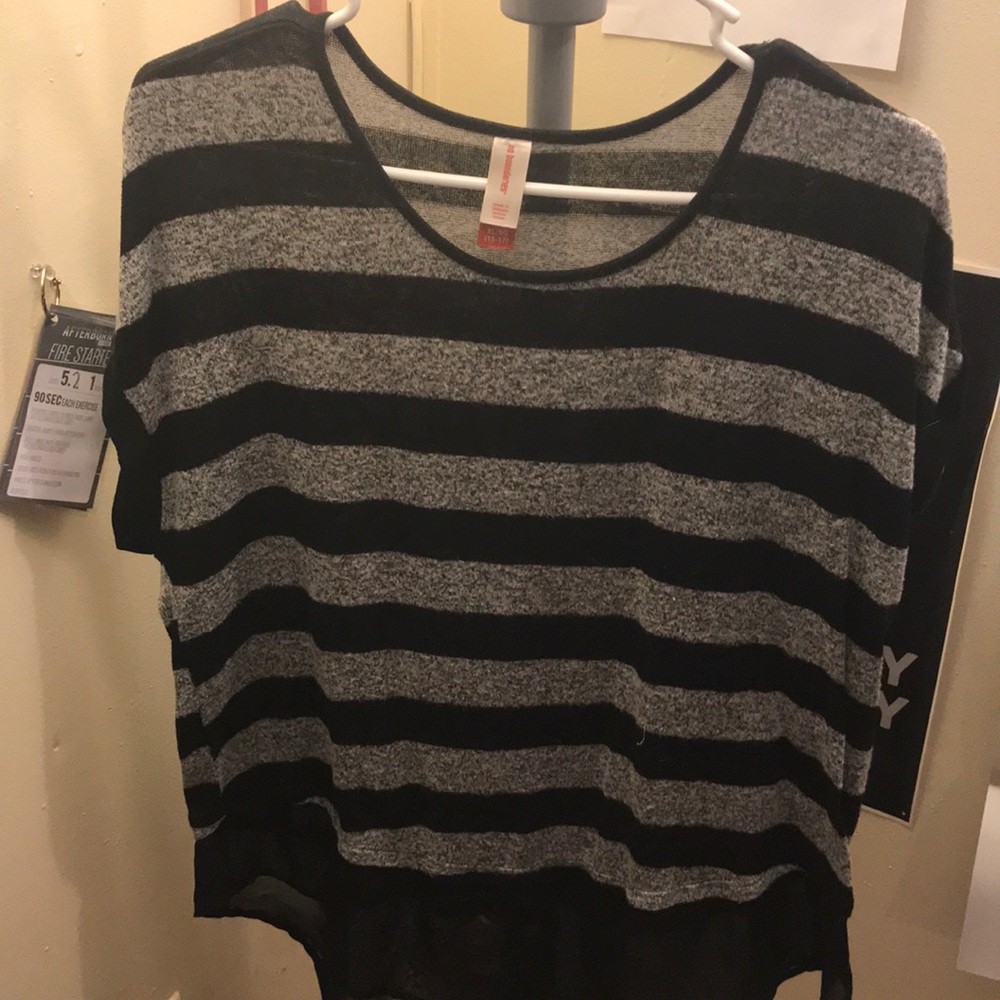 Striped Black Shirt